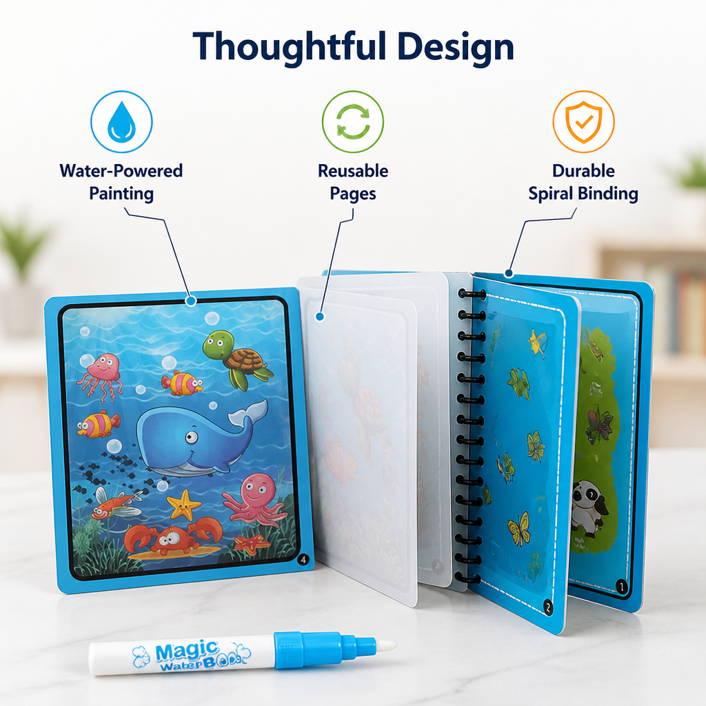 SplashReveal™ — Turn Screen-Free Moments Into Colorful “Look What I Made!” Wins