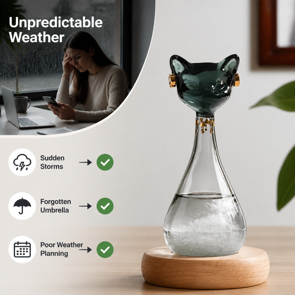 FelineForecast™ — Turn Every Room into a Weather-Wise Work of Art