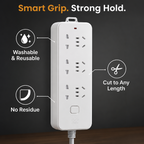 FlexiHold™ — Secure Every Surface with Invisible, Washable Grip That Never Lets Go
