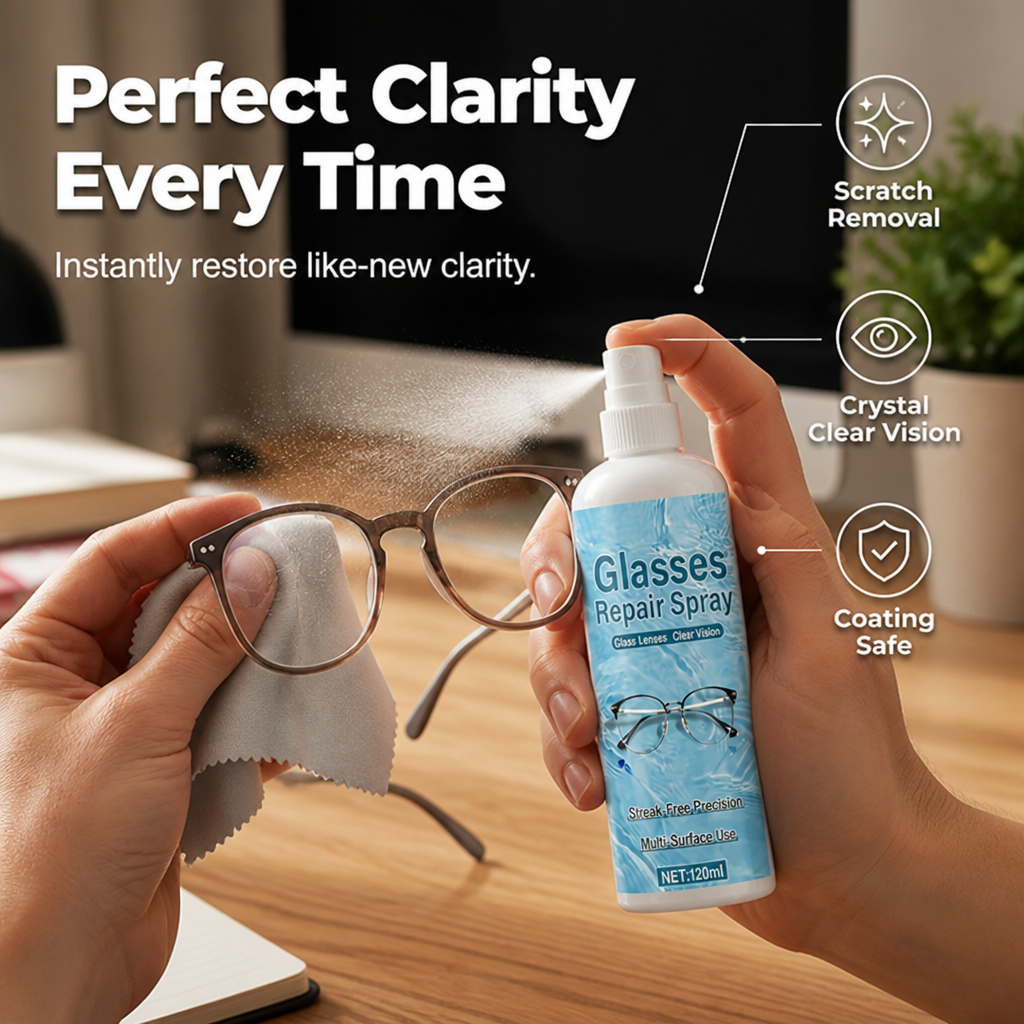 ClarityMist™ — Instantly Reveal Crystal-Clear, Scratch-Free Vision That Wows Every Time
