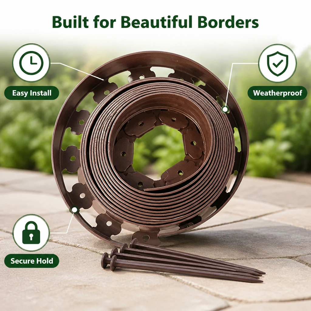 VerdantaEdge™ — Effortless, Weatherproof Borders That Elevate Your Garden’s Pride Every Day