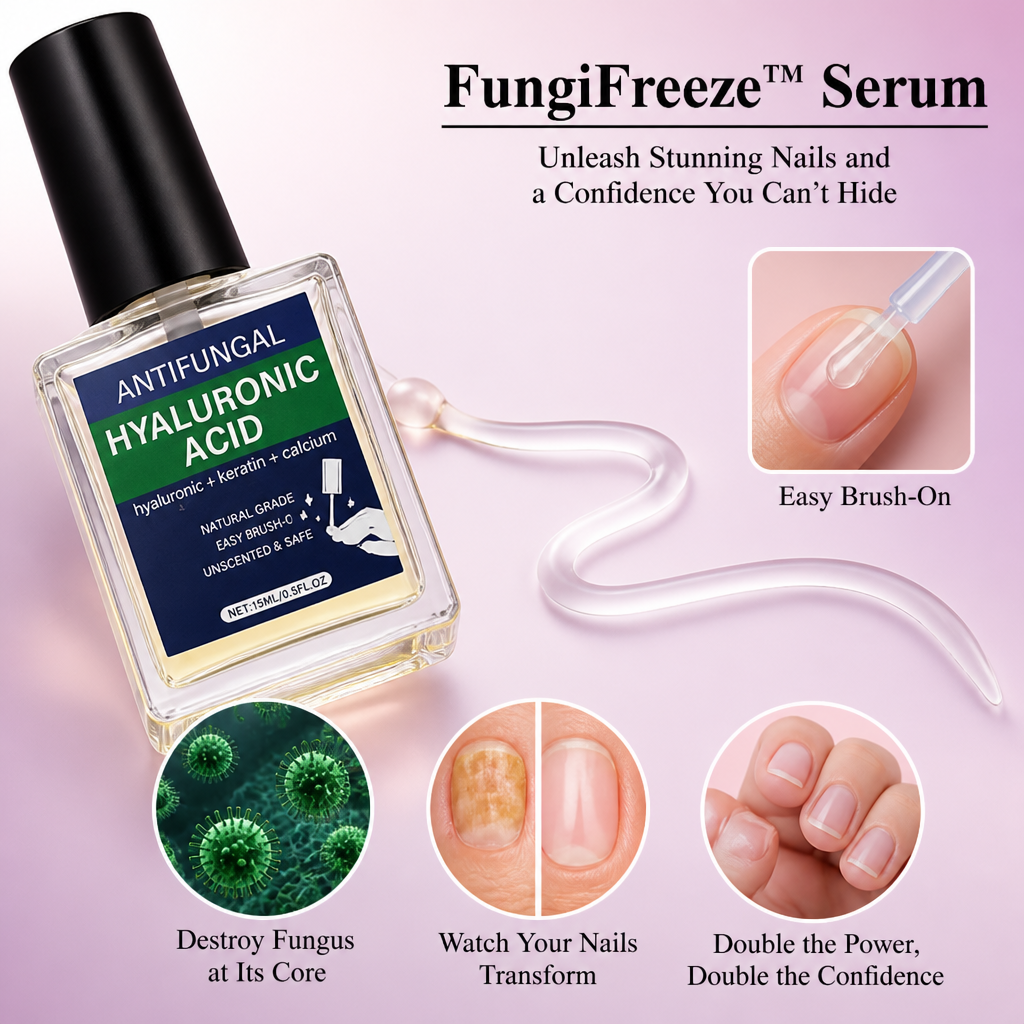 FungiFreeze™ Serum — Unleash Stunning Nails and a Confidence You Can’t Hide