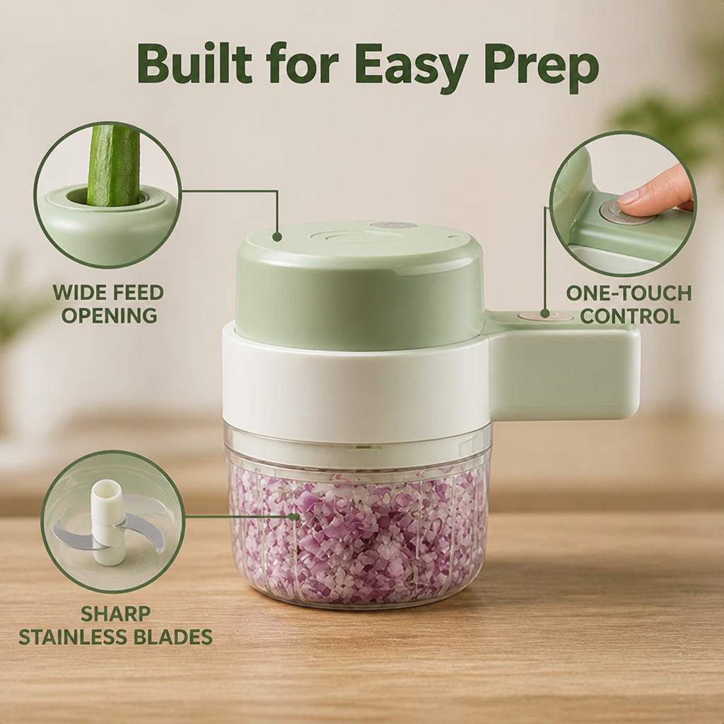 PrepJoy™ — Spend less time chopping and more time enjoying dinner prep!
