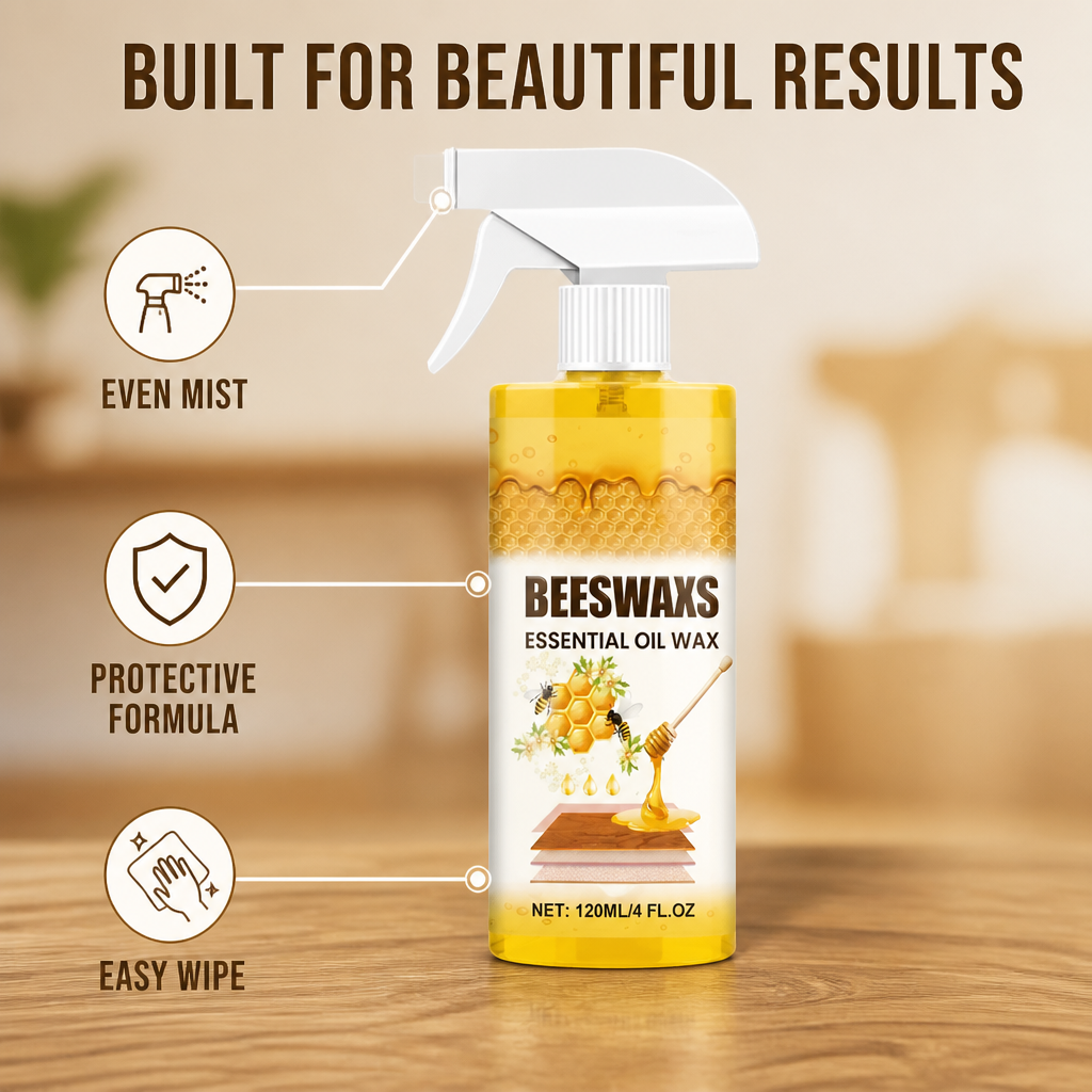 GlowMantle™ — Instantly Transform Dull Wood into a Radiant, Touch-Worthy Showpiece