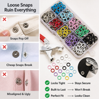 VividSnap™ — Snap On Professional-Grade Style and Strength Every Time