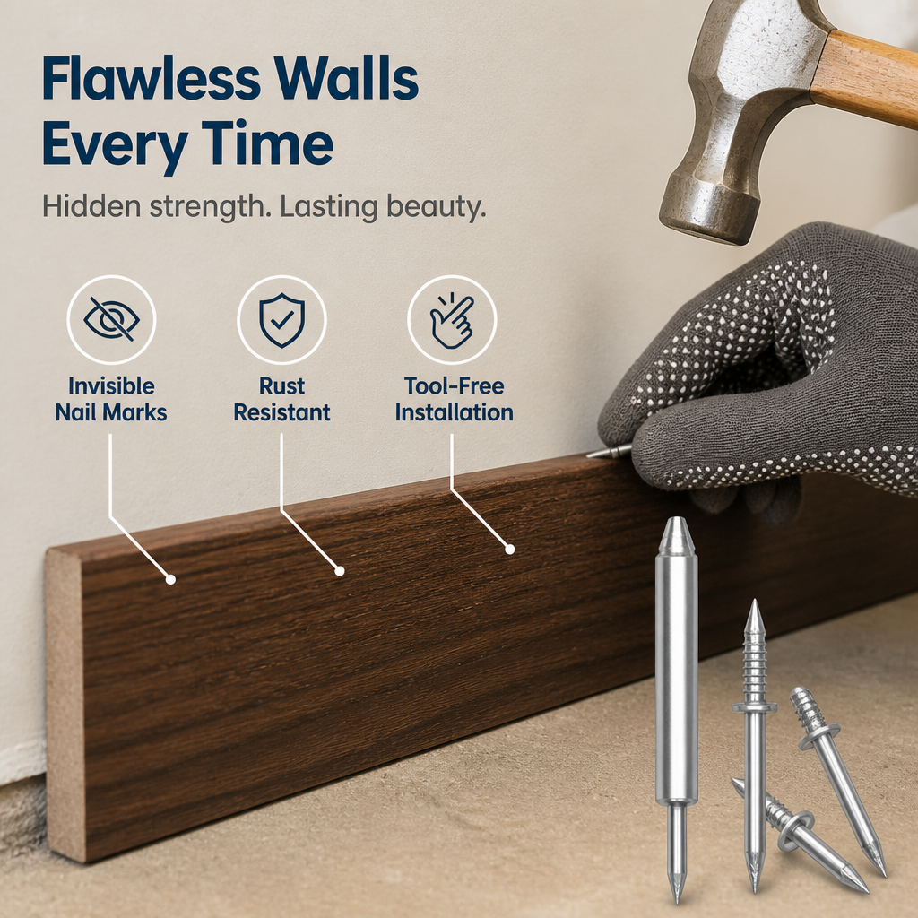 PrismaHold™ Precision Nails — Instantly Perfect Walls Without Visible Flaws or Hassle