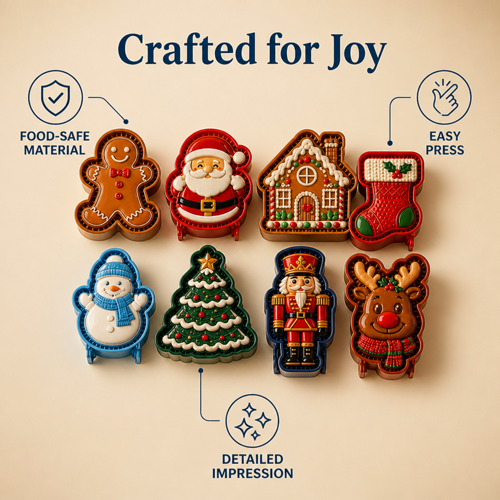 RambleJoy™ Mini Molds — Craft Magical Holiday Treats That Light Up Every Smile