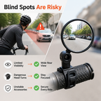 VeloGuard™ — Own Every Ride with Unbreakable, Blind-Spot-Free Confidence