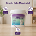 EverHold™ Hand Casting Kit — Keep the hands you love close in a keepsake you made together.