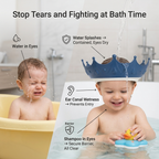 Tiaralu™ — Tear-Free Bath Time With a Fun Crown Shower Cap for Kids