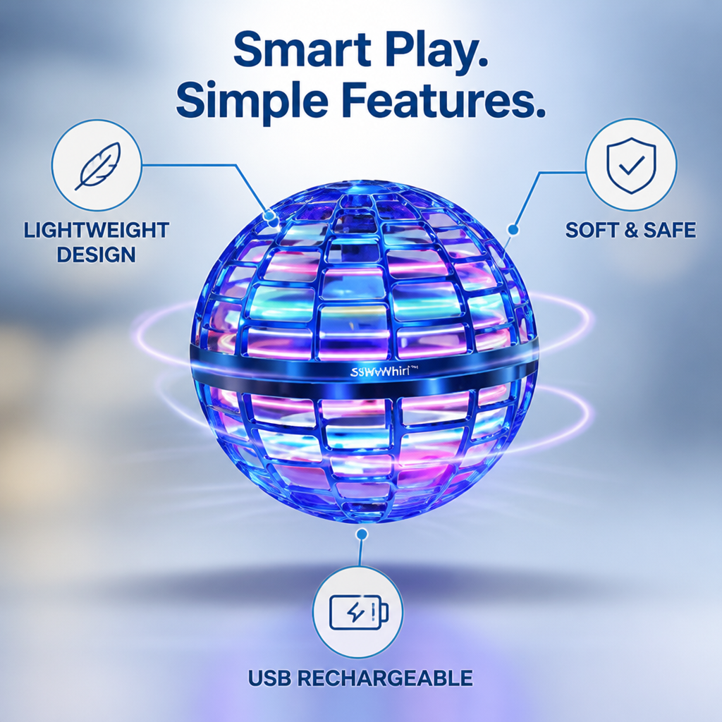 SkyWhirl™ — Turn Screen-Time Moments Into Glowing, Giggle-Filled Play