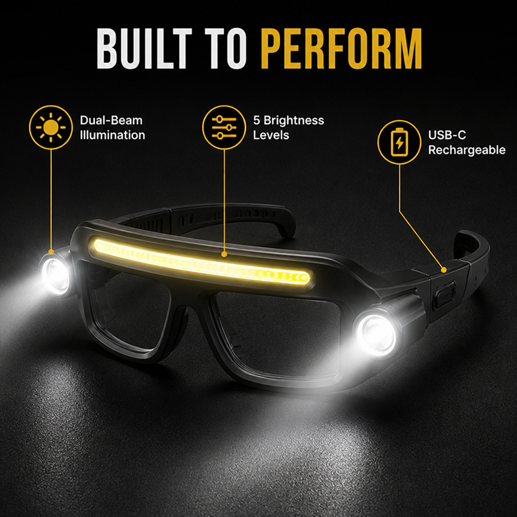 Luxivaro™ — Illuminate Every Detail, Free Your Hands, Own the Night