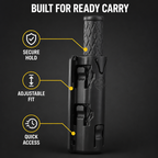 ReadyReach™ Baton Clip — Keep Your Baton Close and Your Hands Free