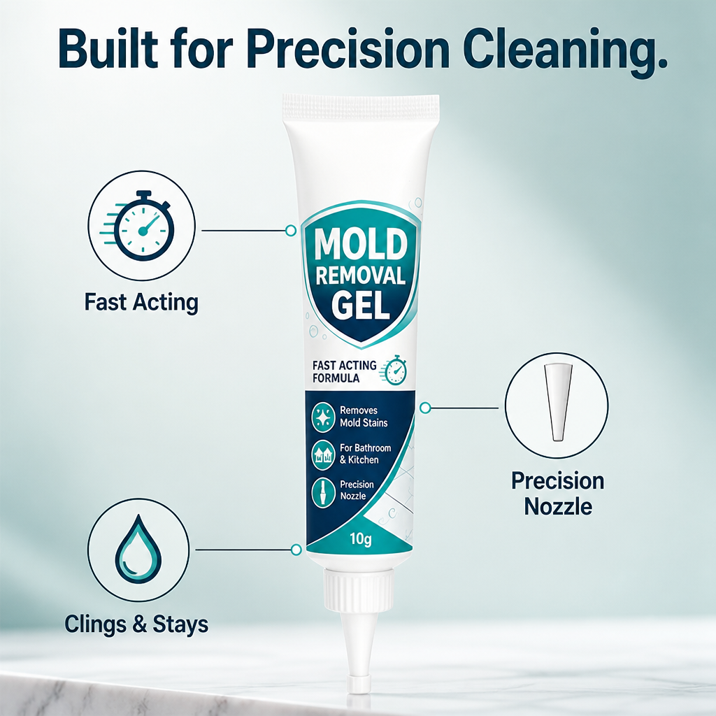 Moldora™ Mold Dissolver Gel — Erase Hidden Mold Fast for a Fresher, Healthier Home