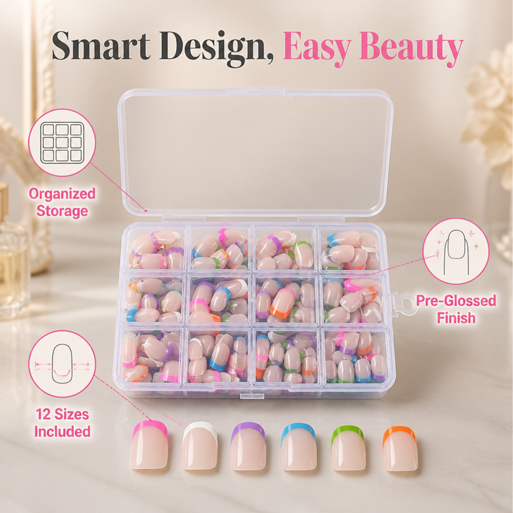 LumeLuxe™ Color Burst Nails — Unleash Instant Glam That Commands Attention Everywhere You Go