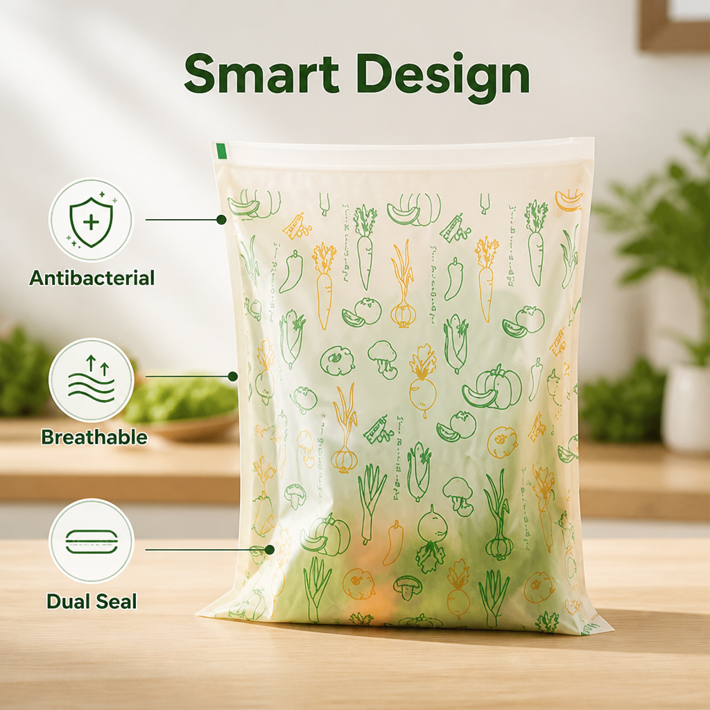 EverMist™ — Keep Every Veggie Crisp, Fresh, and Mouthwateringly Delicious Longer (4 pieces)