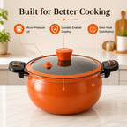 VitaliCore™ 8L Enamel Soup Pot — Unlock Flavor-Filled Feasts in Record Time