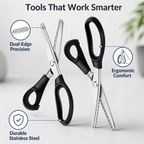 BladeAura™ Precision Shears — Slice Through Every Project with Flawless, Fatigue-Free Precision