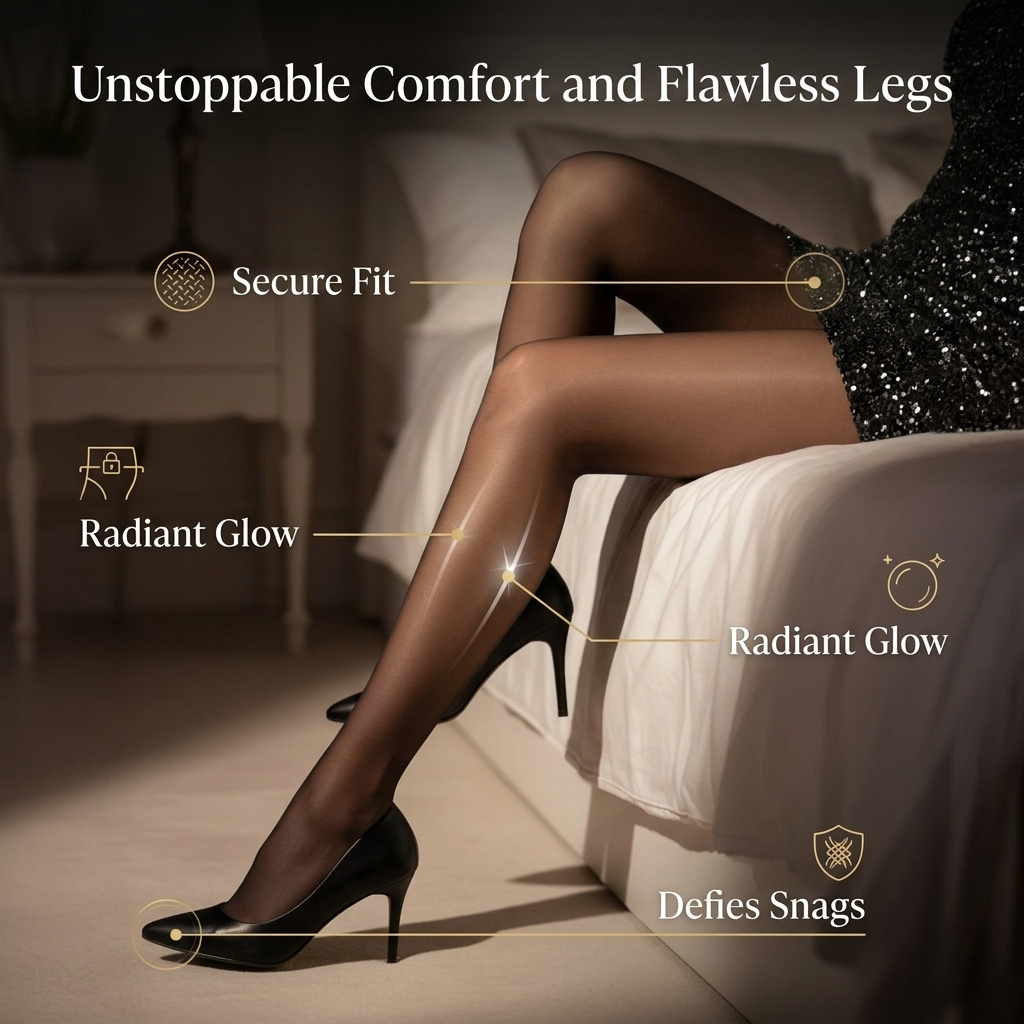 LuminaSilk™ Sheer Tights — Unstoppable Comfort and Flawless Legs All Day Long