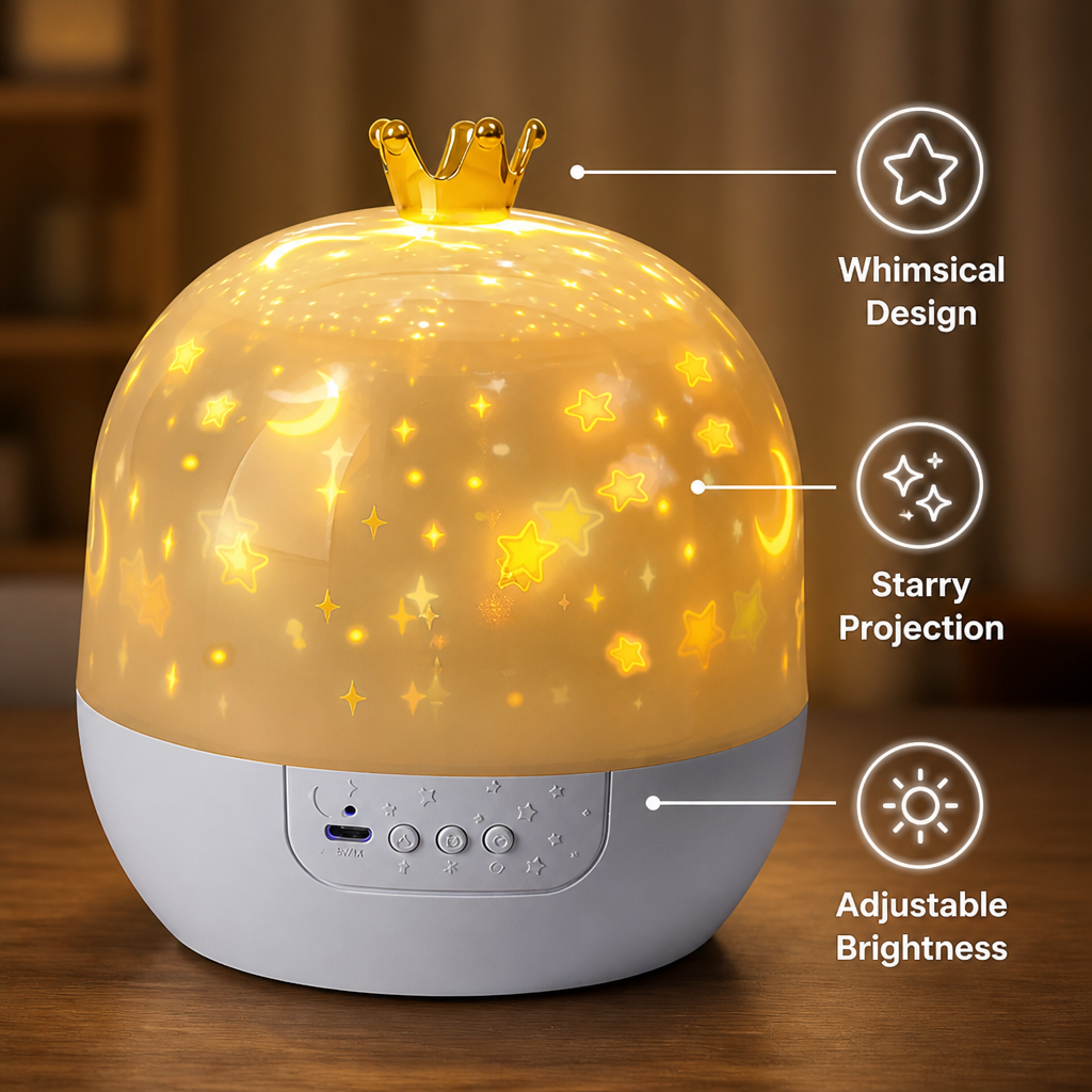 StarryNest™ — Turn Lights-Out Into a Cozy Little Adventure