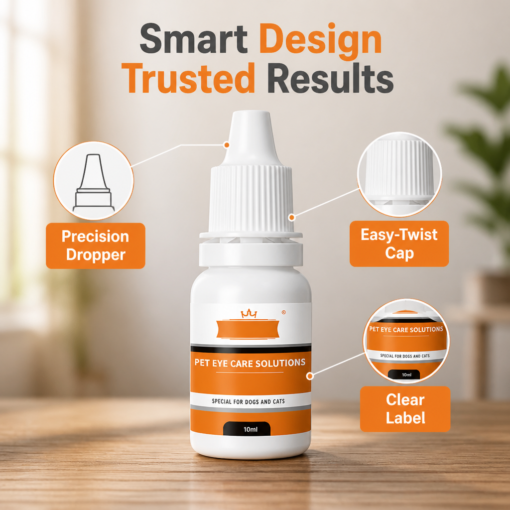 PureEase™ Pet Eye Drops — Gentle Precision Care for Bright, Happy Eyes Your Pet Will Love