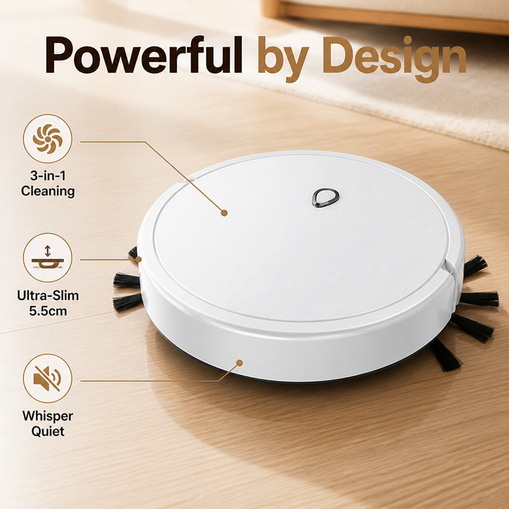 PureNest™ — Effortless Cleaning That Frees Your Time and Calms Your Home