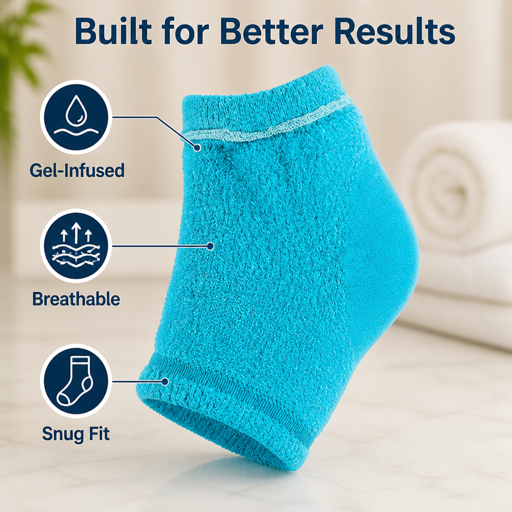 SlipSilk™ Gel-Infused Heel Sleeves — Wake Up to Heels So Soft You’ll Never Hide Them Again