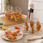 AirGlide Pro™ — Double Your Air Fryer Power for Crispy, Juicy Perfection Every Time
