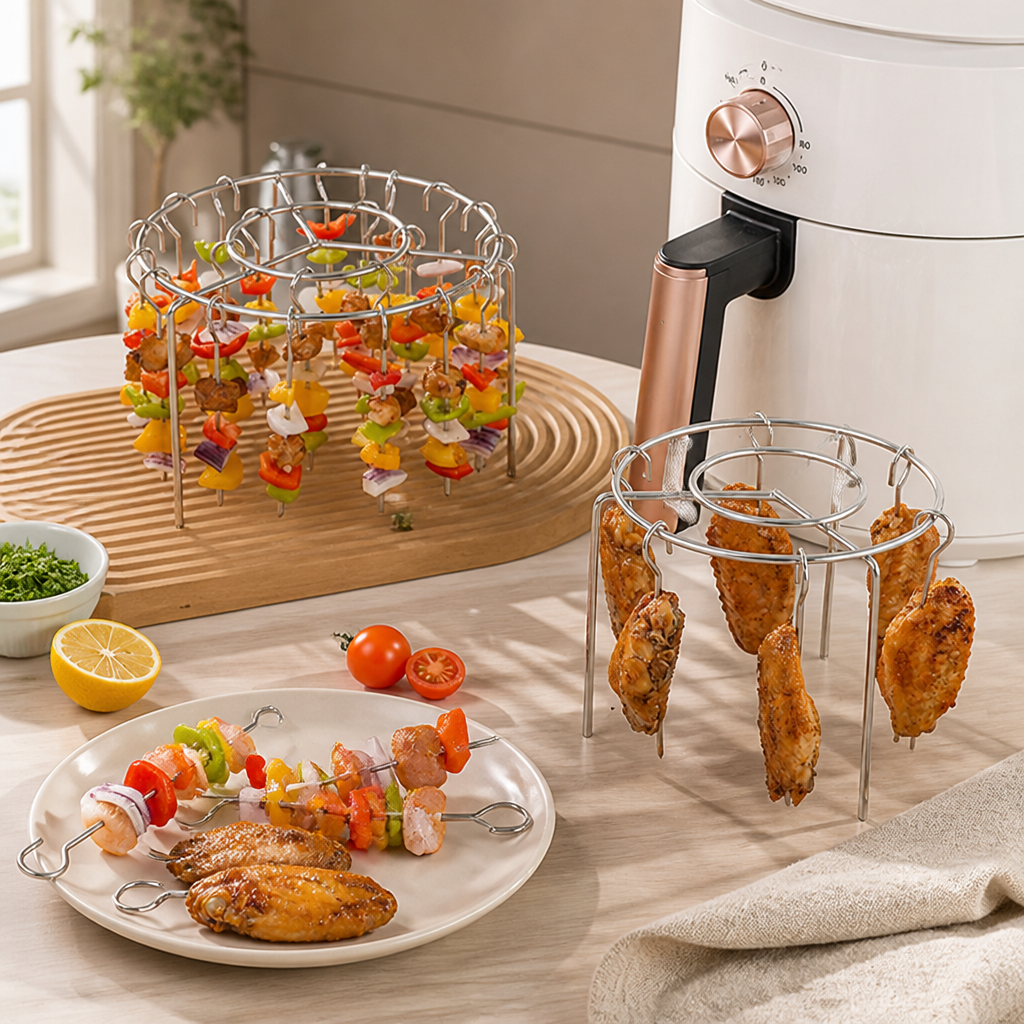 AirGlide Pro™ — Double Your Air Fryer Power for Crispy, Juicy Perfection Every Time