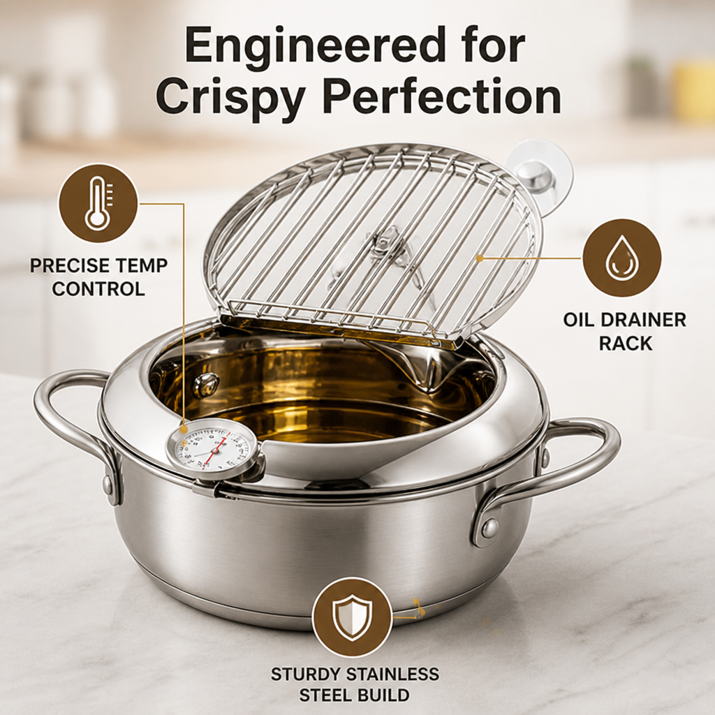 TitanFry™ — Fry Crispy, Eat Clean, Impress Every Time