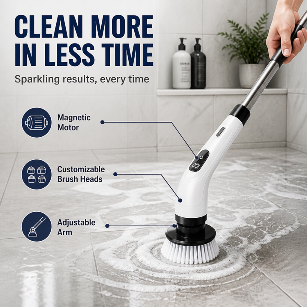 Scrubix™ — Conquer Stains Fast and Love Your Sparkling Home Again