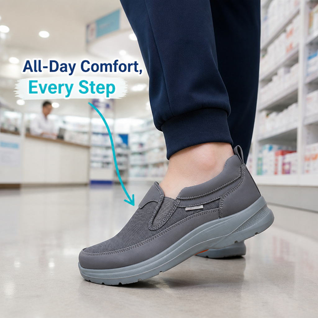 VeloStride™ Sneakers — Glide Through Your Day with Cloud-Like Comfort and All-Day Energy
