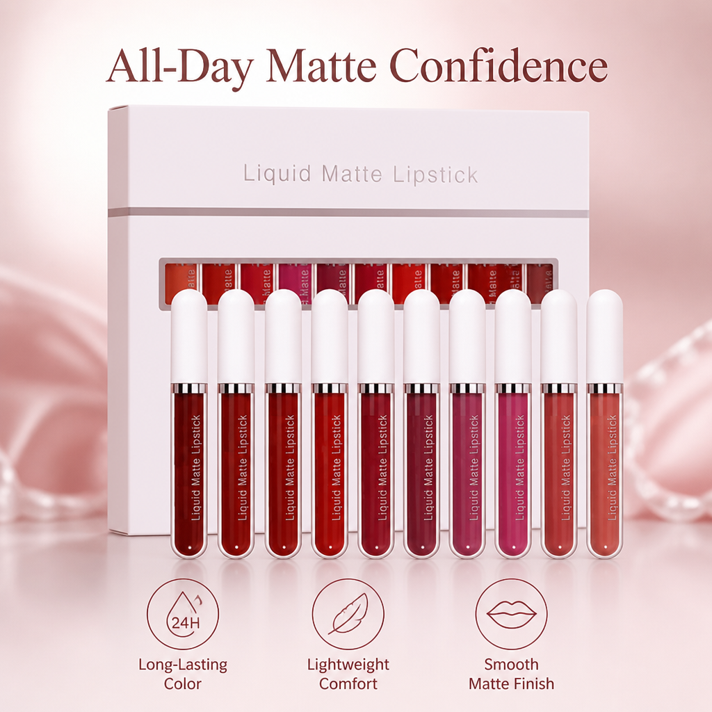 LushMuse™ — Unstoppable Matte Color That Keeps You Confident All Day Long