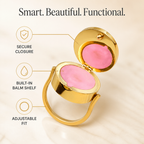 LumeAura™ — Instant Lip Hydration Wrapped in Radiant 14K Gold Elegance
