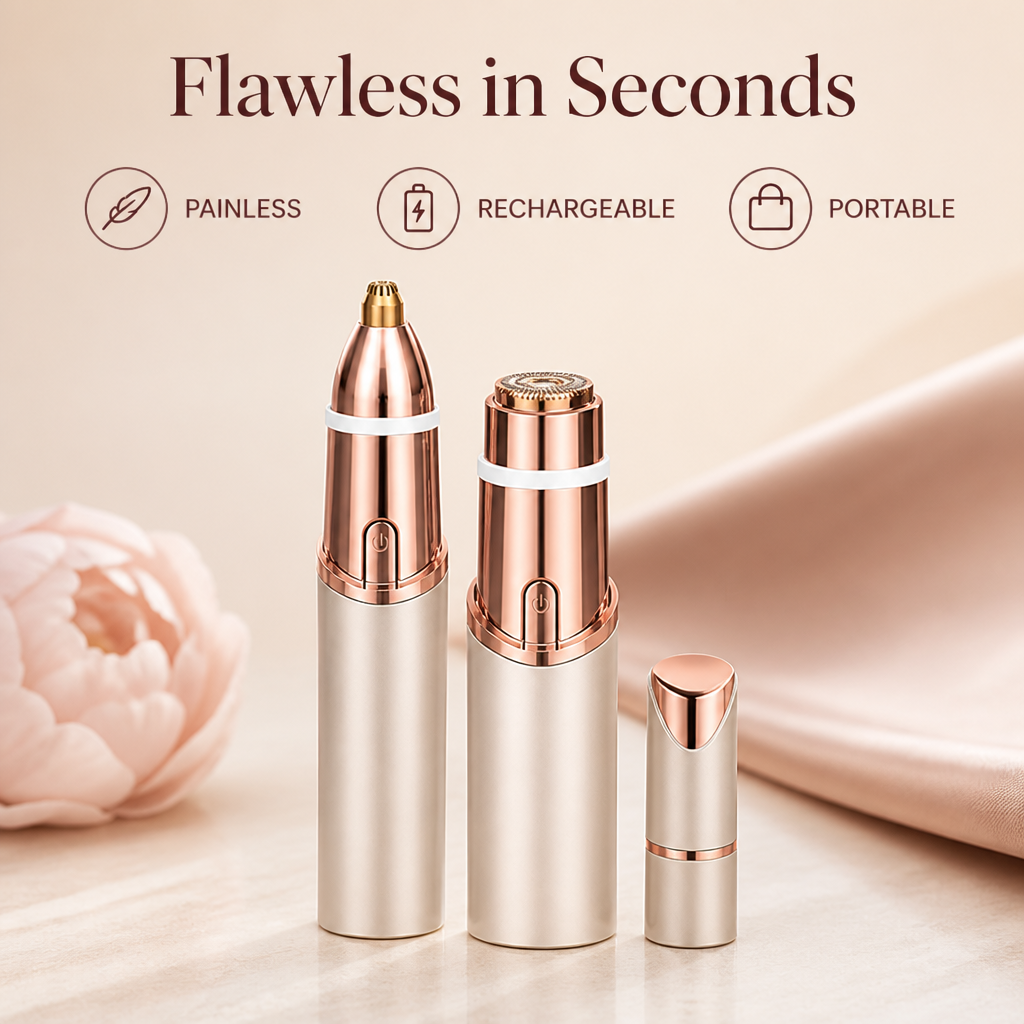 LumaSheer™ — Effortless Smoothness and Perfect Brows in One Gentle Glide