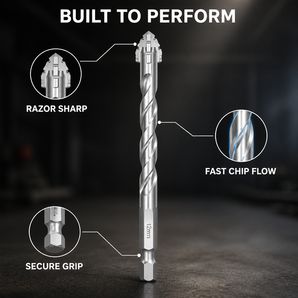 PrecisionProDrill™ — Tear Through Tough Materials with Unstoppable Power and Precision