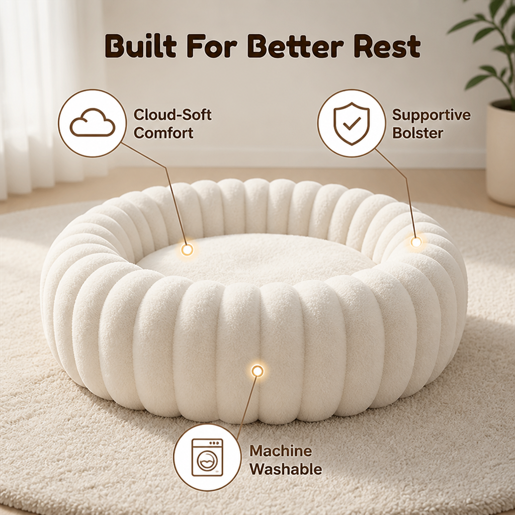 VeloriNest™ — The Ultimate Hug of Warmth and Support Your Pet Will Never Want to Leave