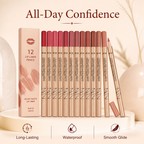 RadianceLine™ 12-Shade Lip Liner Collection — Lock In All-Day Bold Beauty Without a Single Smudge
