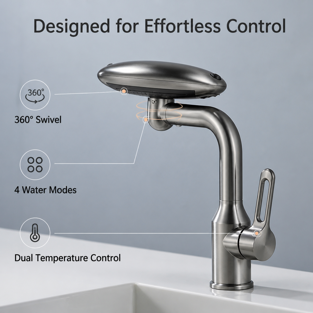 HydraFlex™ — Transform Your Sink Into a Daily Luxury Escape