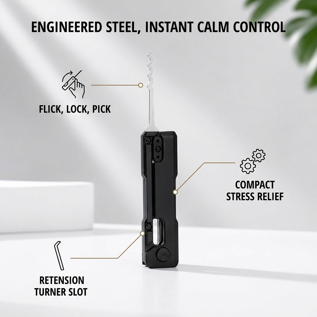 VeroLock™ Emergency Fidget Key — Take Instant Control and Stay Calm When It Counts