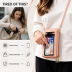 TapTote™ — Keep Your Phone Close and Your Hands Free, Without the Bulky Bag