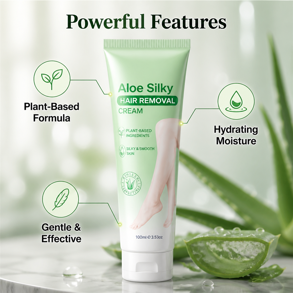 SilkenAura™ — Reveal irresistibly smooth, glowing skin without a shred of pain or irritation