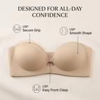 SilkaStay™ — Wear Your Favorite Strapless Looks Without Constant Readjusting