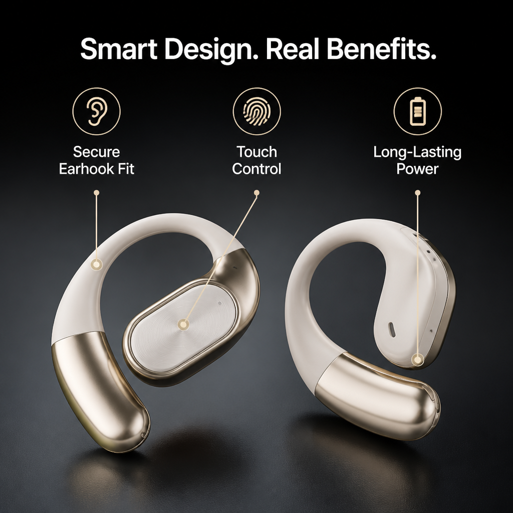 QuietFlow™ — Get lost in your music, not the noise—with up to 145 hours between charges