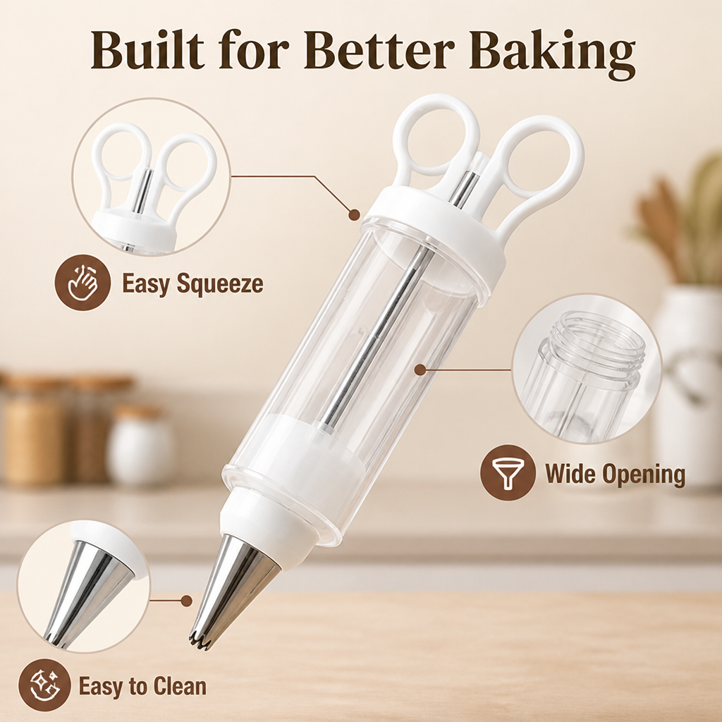 FrostFinesse™ — Effortless Control for Stunning Cakes That Wow Every Time