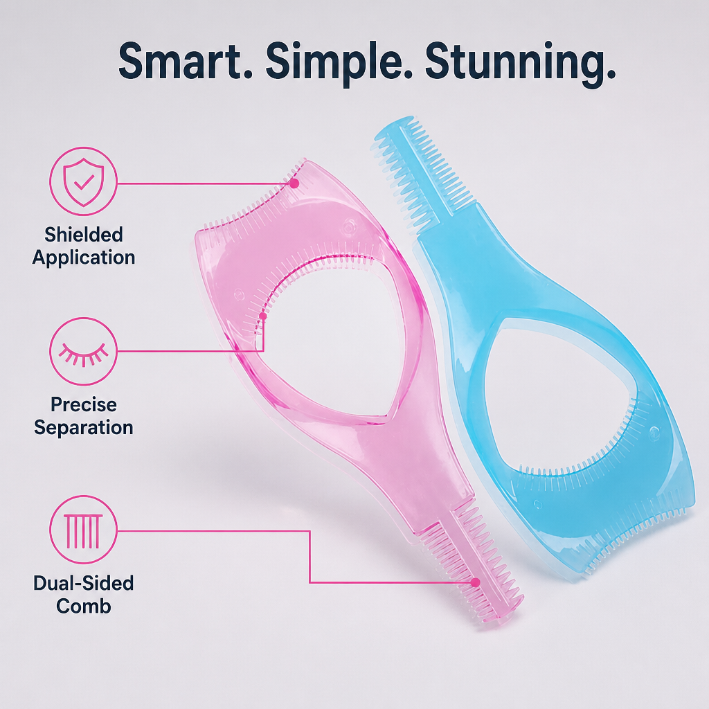 LashSculpt™ Trio Tool — Effortless, Flawless Lashes That Command Attention Every Time