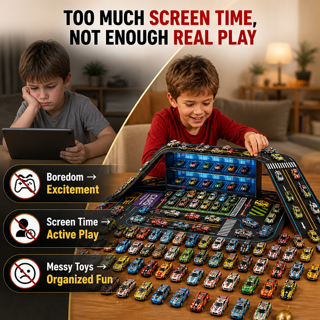 TurboTrack Rally™ — Ignite Unstoppable Racing Thrills and Epic Adventures Everywhere (48 pcs car)