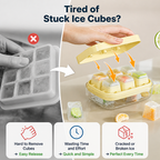 FrostEase™ Mini Ice Cube Tray — Slip Perfect Ice Cubes Out Instantly Without the Hassle