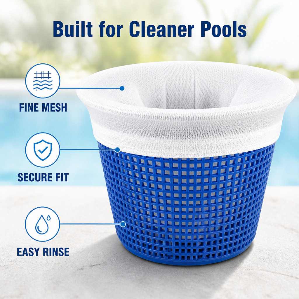 FlowGuard™ Pool Socks — Keep Your Water Crystal Clear Without the Hassle
