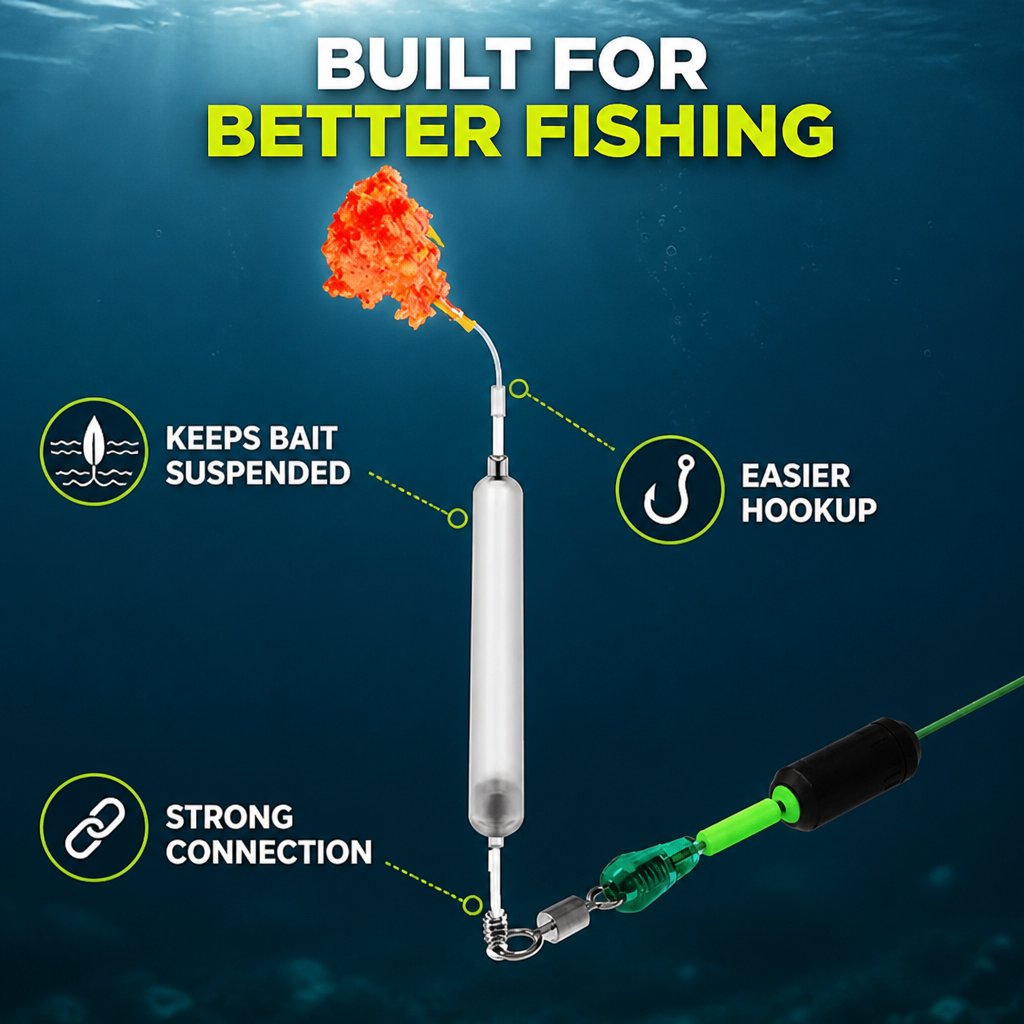 FloatLift™ — Keep Your Bait Clear of Weeds and Ready for the Bite
